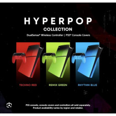 PS5 Slim Disc&Digital Console Cover REMIX GREEN (HYPERPOP COLLECTION)
