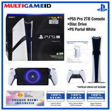 PS5 PRO 2TB DISC DRIVE Console (SONY INDONESIA) +PS Portal White (SONY INDONESIA) 
