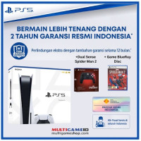(Promo) PS5 Console Disc Version CFI-1218A +DualSense Marvel Spiderman 2 Limited & Game Blue-Ray Disc