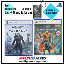 PS5 Assassins Creed Valhalla +Ragnarok +Necklace Official