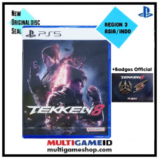 PS5 Tekken 8 +2pc Metal Pin Badges  PS5 Tekken 8 +2pc Metal Pin Badges