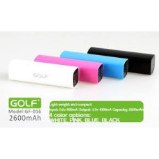 Power Bank GOLF 2.600 mAh (Blue)