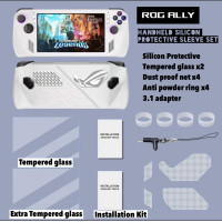 ROG Ally Silicon Protective Set +Tempered Glass