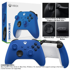 New XBox Series Wireless Controller “Shock Blue”