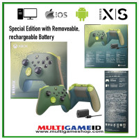 Xbox/PC/iOS Special Wireless Controller REMIX with Rechargeable Battery +USB-C Cable