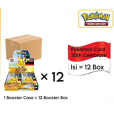 Pokemon TCG 30th Celebration Evolusi Mega Booster Case=12 Box