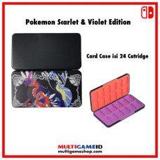 Card Case 24 Pokemon Scarlet & Violet Design (Black)