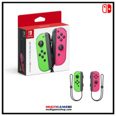 Switch Joy-Con Joycon Controller Splatoon Green / Pink (Original Nintendo)
