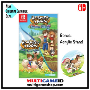 NS Harvest Moon The Lost Valley & Skytree Village +Acrylic Stand  