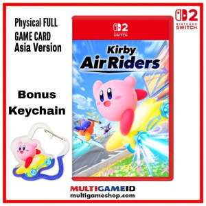 Switch 2 Kirby Air Riders +Clip Chain (Game Data Card) 