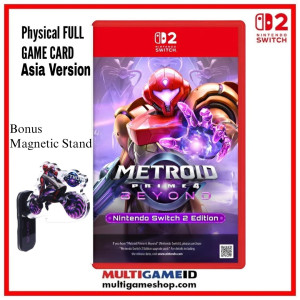 Switch 2 Metroid Prime 4 Beyond +Magnetic Stand (Game Data Card) 