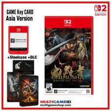 Switch 2 Onimusha Way of the Sword +DLC +Steelcase (Game Key Card) (Sept 25, 2026)