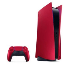 (DEEP EARTH) PS5 Disc Version Console Cover (Volcanic Red)