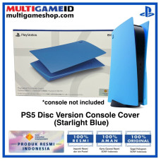 (Disc Toko/Free Ongkir 20K-150K) PS5 Disc Version Console Cover (StarLight Blue)