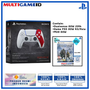 PS5 DualSense Wireless Controller God of War™ 20th Anniversary Limited Edition +Game GOW +Mug GOW