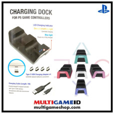 PS5 Dualsense Charging Dock PG-Tech (Green)