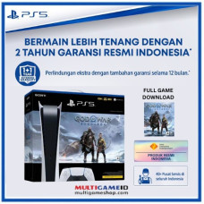 PS5 Console Digital Edition CFI-1218B God Of War Ragnarok Bundle