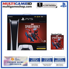 (Promo Ramadhan 20feb-10Mar) PS5 Fat Digital Edition Console Spiderman 2 Bundle 