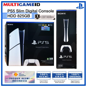 (NEW) PS5 SLIM Digital Edition Console (825GB)   
