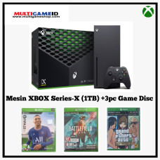 Xbox Series X Game Disc Console 1TB +3 Games