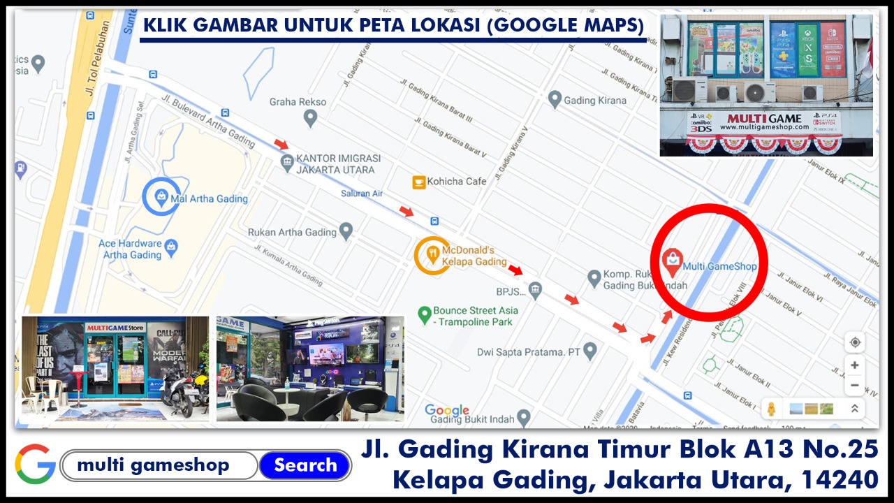 Multi GameShop Location