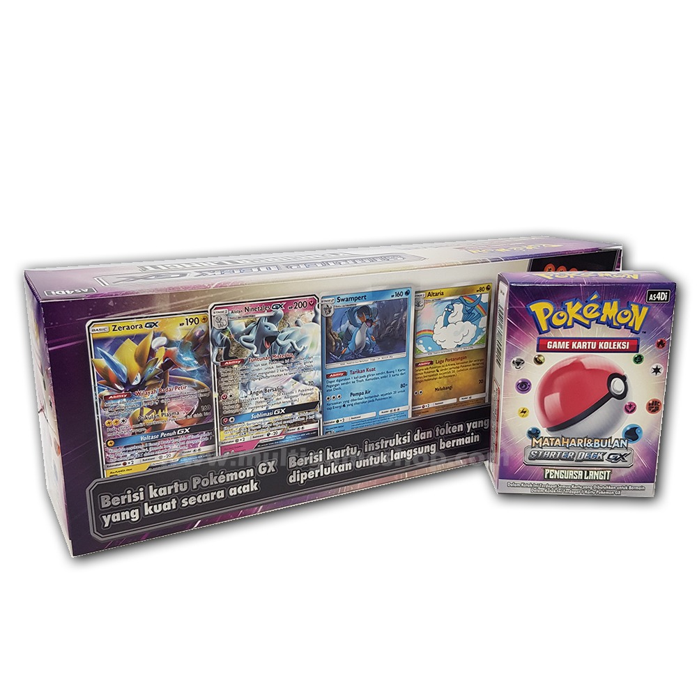 Pokemon Tcg Indonesia Starter Deck Gx 60 Cards
